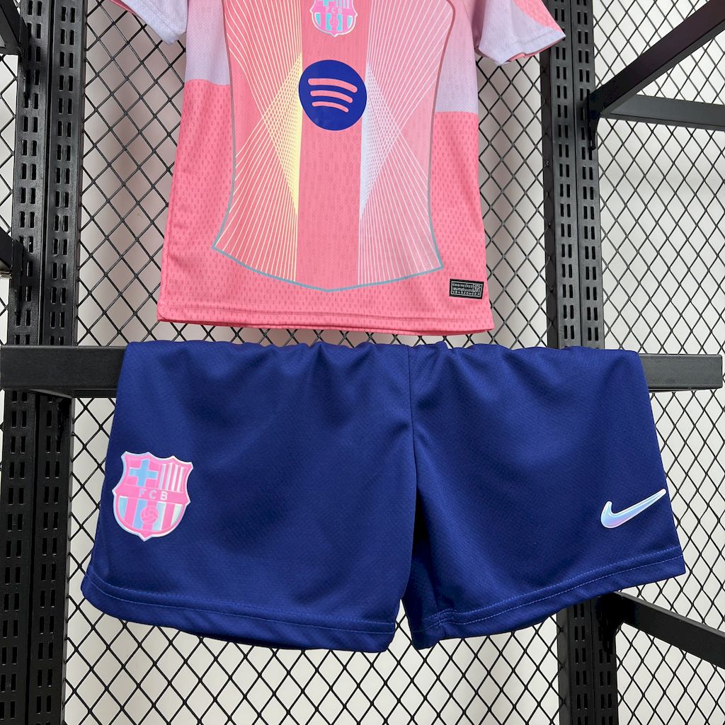 Barcelona Special Edition Pink 25/26 Kit Kids