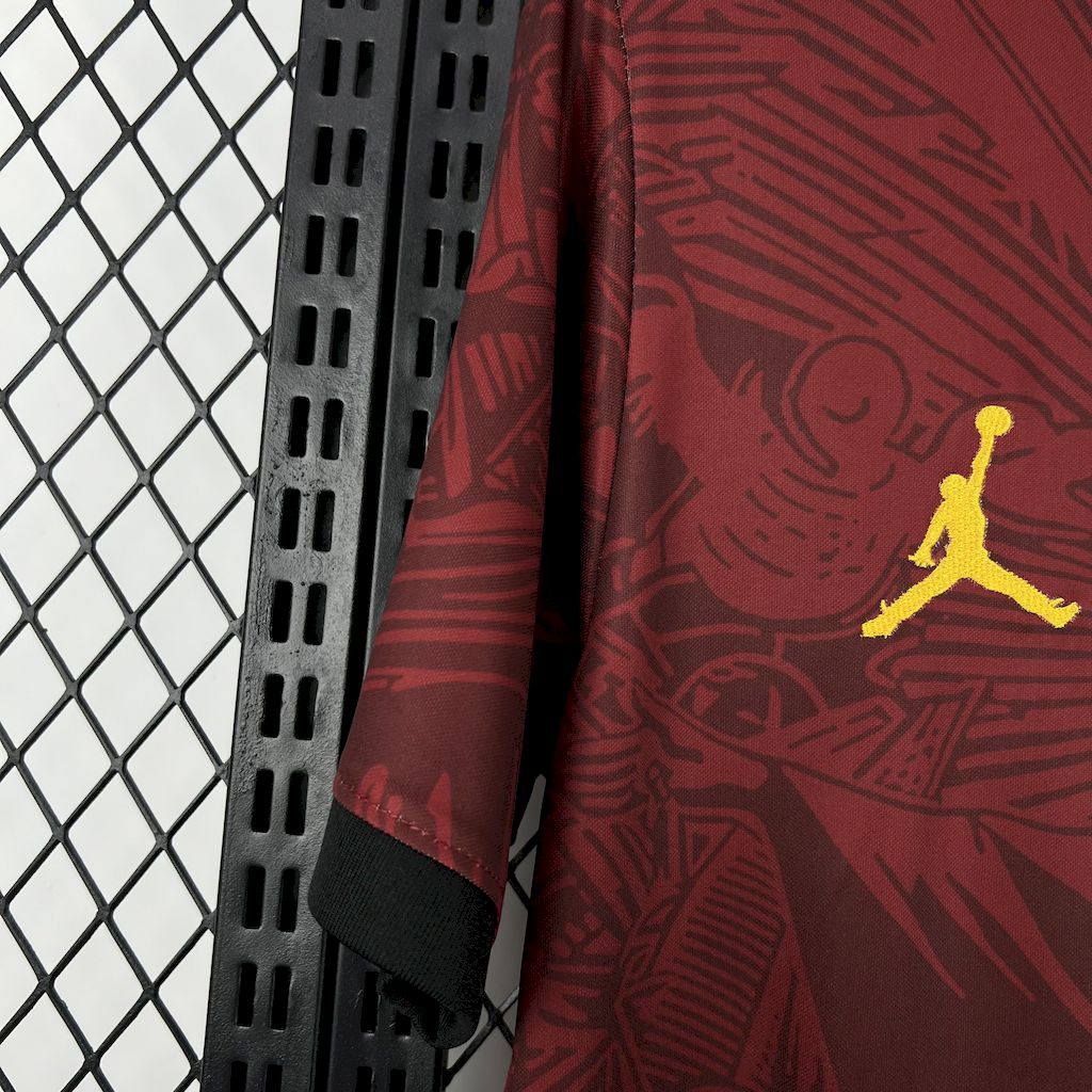 Brazil 2025-26 Jordan Maroon Special Edition Jersey