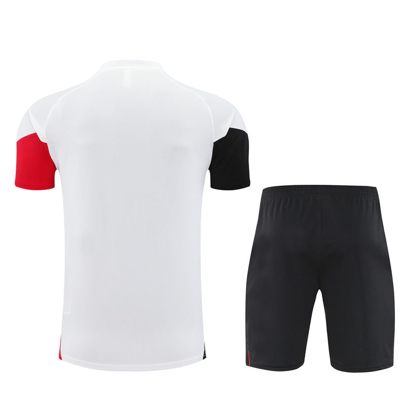 Kit Shirt + Shorts Ajax White/Black Training 25/26