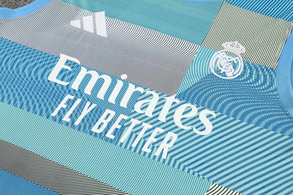 Kit Tank Top + Shorts Real Madrid Training Blue 25/26