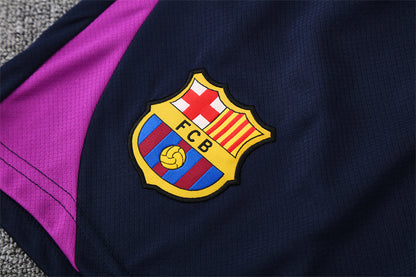 Kit Shirt + Shorts Barcelona Dark Blue Training 25/26
