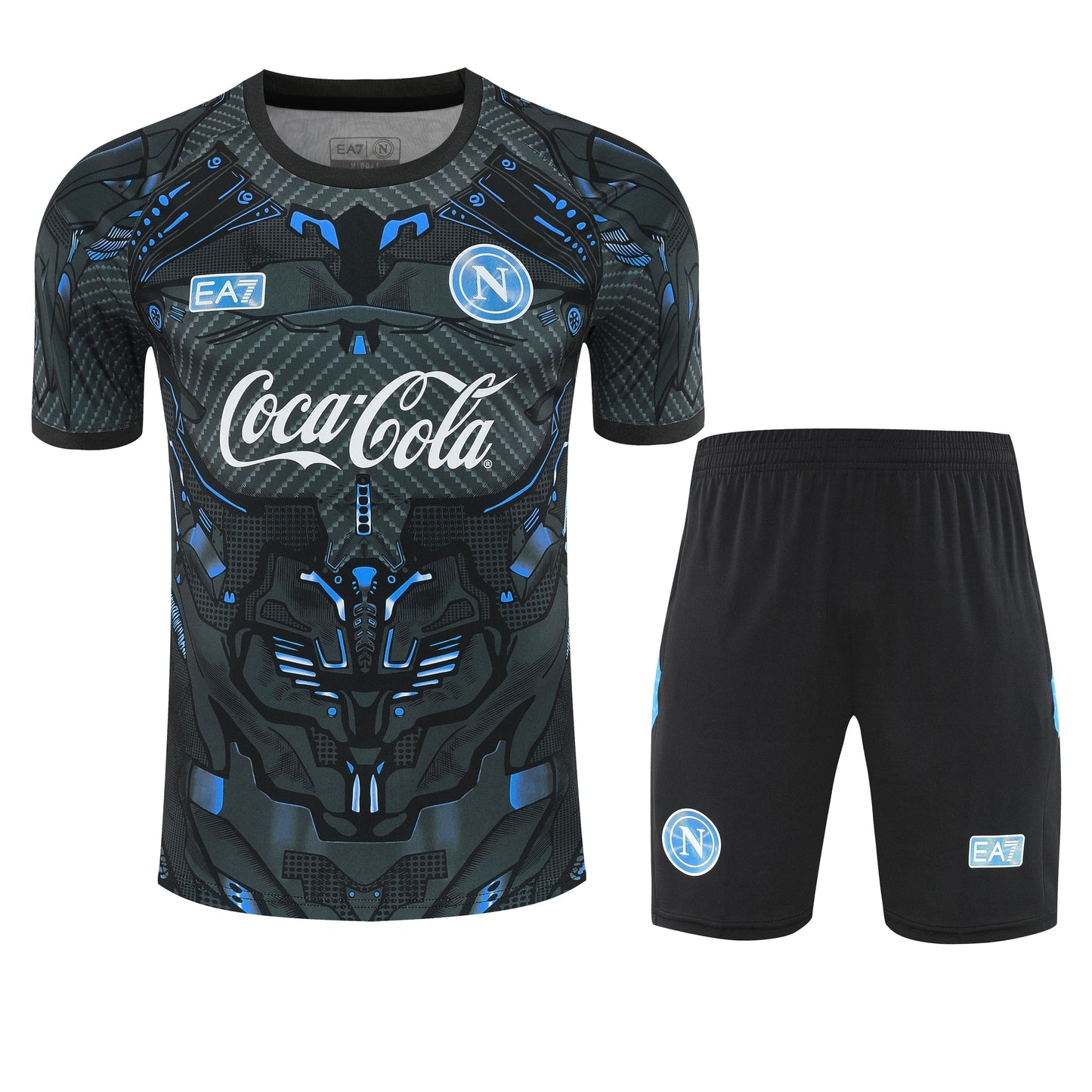 Kit Shirt + Shorts Napoli Gray/Black 25/26