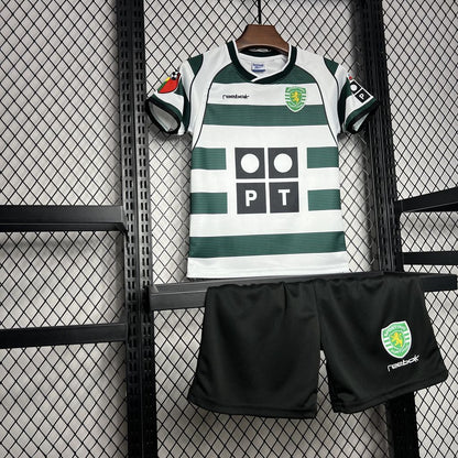 Sporting CP 2001/03 Home Retro Kids Kit