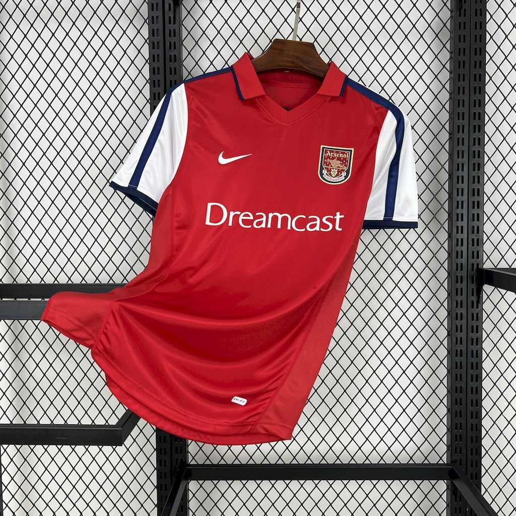 Arsenal Home Jersey 00/02 Retro - CalcioVivo