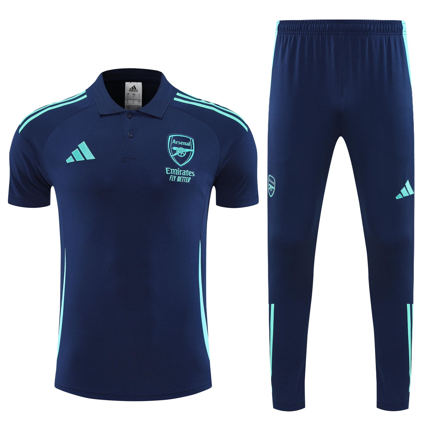 Arsenal Dark Blue Polo + Pants Kit 25/26