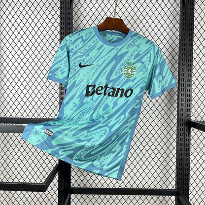 Sporting CP 2025-26 Blue Goalkeeper Jersey