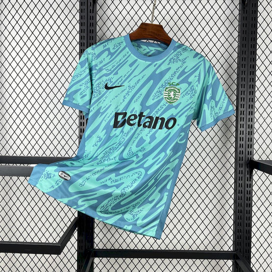 Sporting CP 2025-26 Blue Goalkeeper Jersey