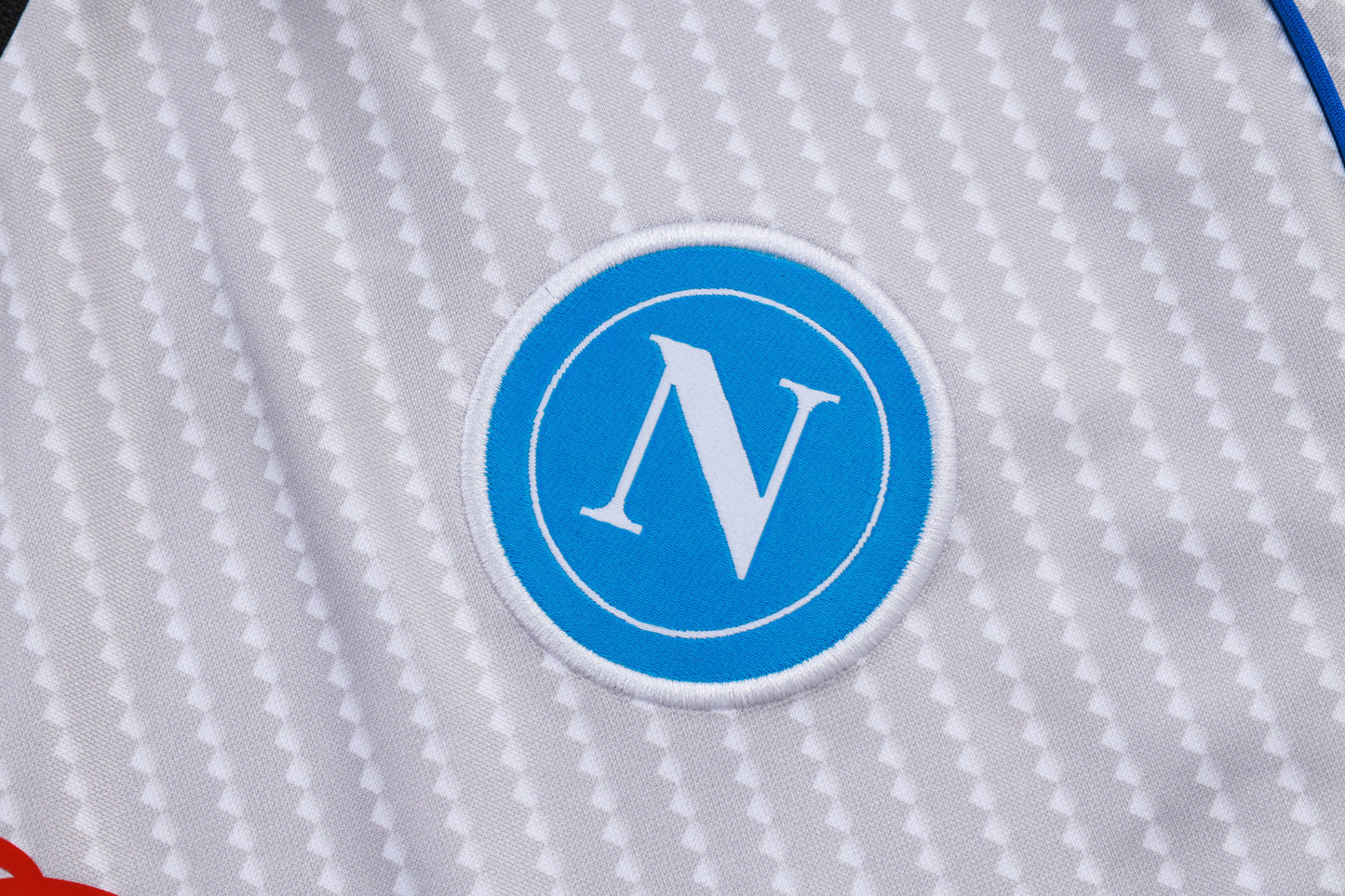 Napoli White/Black Tracksuit Half-Zip 25/26