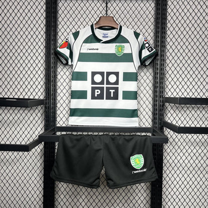 Sporting CP 2001/03 Home Retro Kids Kit
