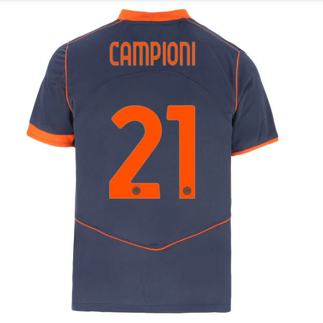Maglia Inter Milano Third 25/26 CAMPIONI 21 Uomo | Maglia da Calcio - CalcioVivo