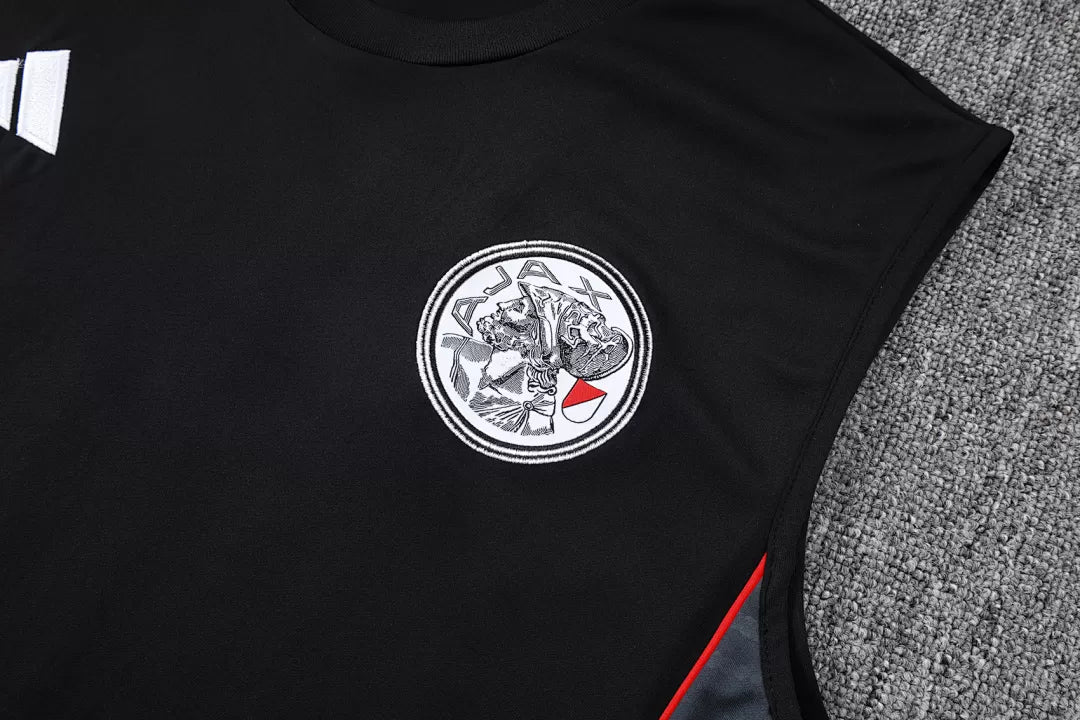 Completino Canottiera Ajax 2025/26 Uomo | Kit Allenamento - CalcioVivo