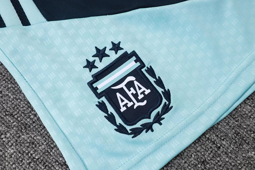 Completino Canottiera Argentina 26/27 Uomo Bianco | Kit Allenamento - CalcioVivo