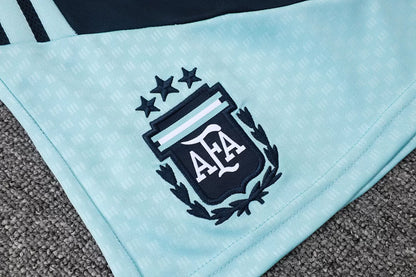 Completino Canottiera Argentina 26/27 Uomo Blu Navy | Kit Allenamento - CalcioVivo