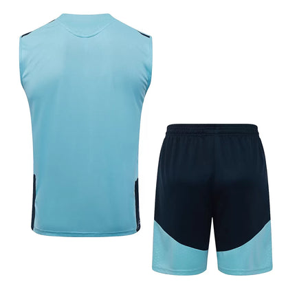 Completino Canottiera Argentina 26/27 Uomo Celeste | Kit Allenamento - CalcioVivo
