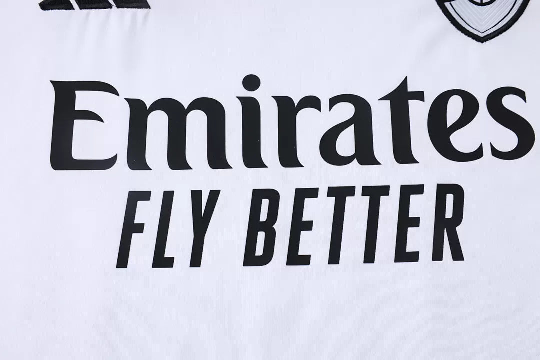 Completino Canottiera Arsenal 2025/26 Uomo Bianco | Kit Allenamento - CalcioVivo