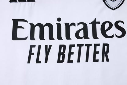 Completino Canottiera Arsenal 2025/26 Uomo Bianco | Kit Allenamento - CalcioVivo