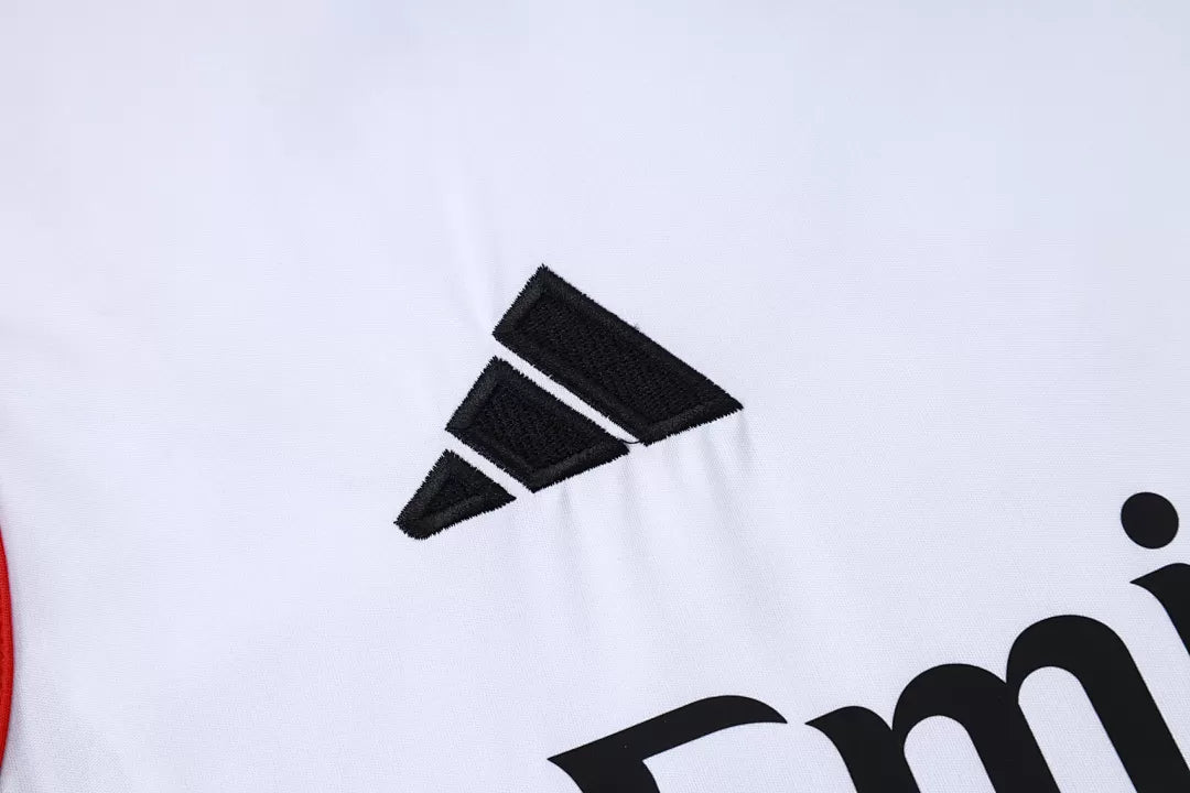 Completino Canottiera Arsenal 2025/26 Uomo Bianco | Kit Allenamento - CalcioVivo