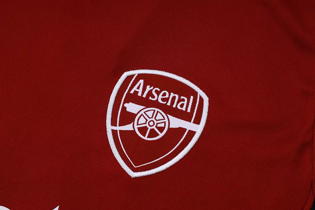 Completino Canottiera Arsenal 2025/26 Uomo Rosso | Kit Allenamento - CalcioVivo