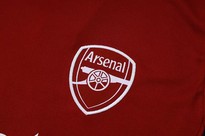 Completino Canottiera Arsenal 2025/26 Uomo Rosso | Kit Allenamento - CalcioVivo