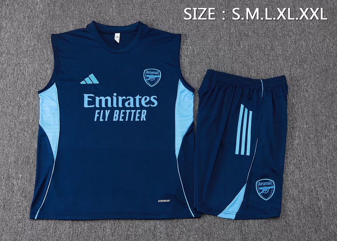 Completino Canottiera Arsenal 25/26 Uomo | Kit Allenamento - CalcioVivo