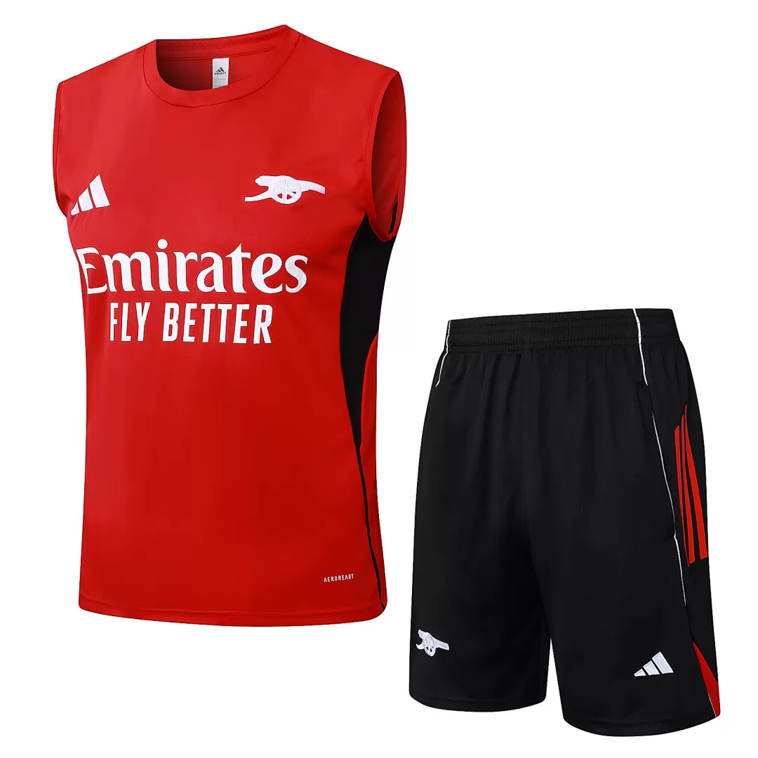 Completino Canottiera Arsenal 25/26 Uomo | Kit Allenamento - CalcioVivo
