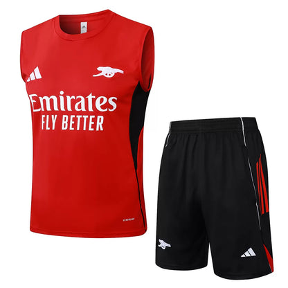 Completino Canottiera Arsenal 25/26 Uomo | Kit Allenamento - CalcioVivo