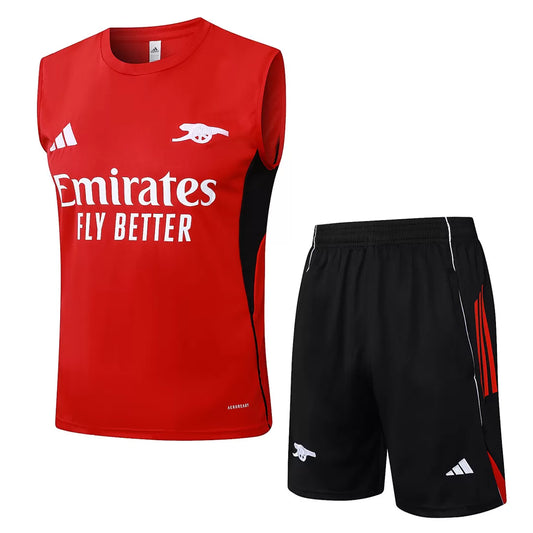 Completino Canottiera Arsenal 25/26 Uomo | Kit Allenamento - CalcioVivo
