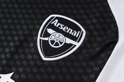 Completino Canottiera Arsenal 26/27 Uomo Nero | Kit Allenamento - CalcioVivo