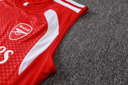 Completino Canottiera Arsenal 26/27 Uomo Rosso | Kit Allenamento - CalcioVivo