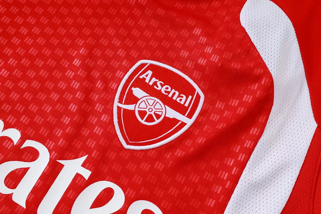Completino Canottiera Arsenal 26/27 Uomo Rosso | Kit Allenamento - CalcioVivo