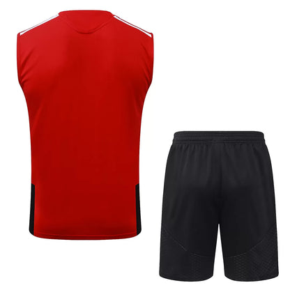 Completino Canottiera Arsenal 26/27 Uomo Rosso | Kit Allenamento - CalcioVivo