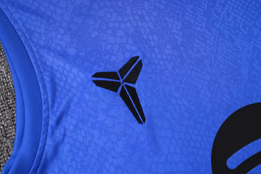 Completino Canottiera Barcelona 2025/26 Uomo Blu | Kit Allenamento - CalcioVivo