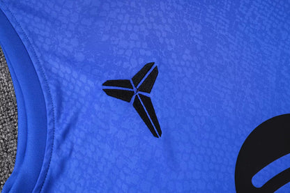 Completino Canottiera Barcelona 2025/26 Uomo Blu | Kit Allenamento - CalcioVivo
