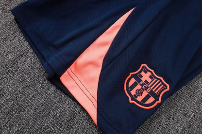 Completino Canottiera Barcelona 2025/26 Uomo Blu Navy | Kit Allenamento - CalcioVivo