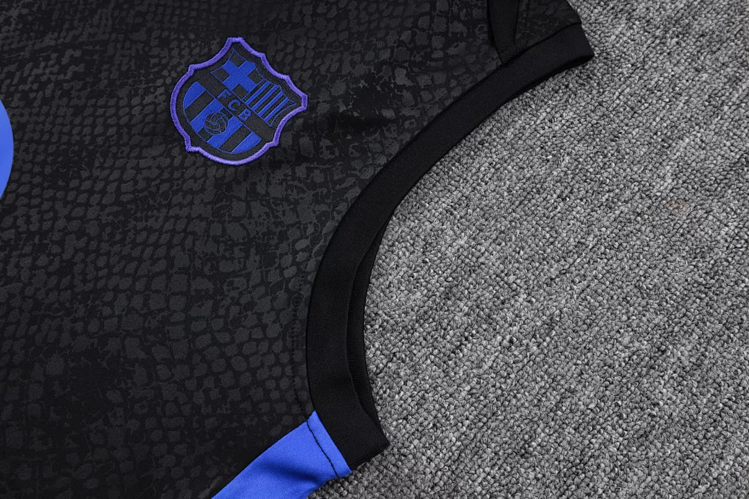 Completino Canottiera Barcelona 2025/26 Uomo | Kit Allenamento - CalcioVivo