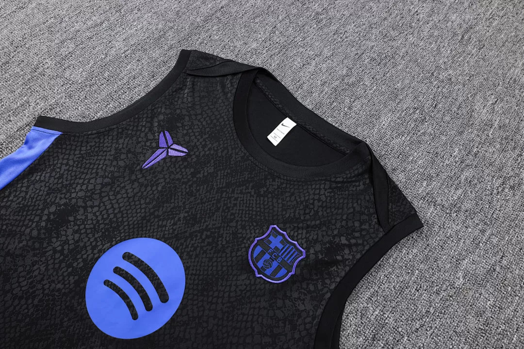 Completino Canottiera Barcelona 2025/26 Uomo | Kit Allenamento - CalcioVivo