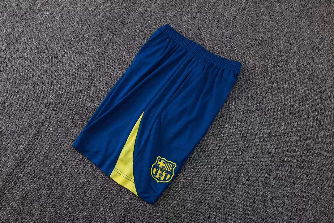 Completino Canottiera Barcelona 25/26 Uomo Azzurro | Kit Allenamento - CalcioVivo