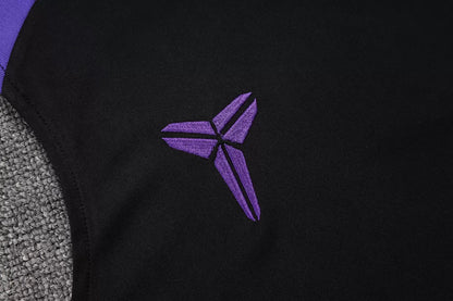Completino Canottiera Barcelona 25/26 Uomo Nero Viola | Kit Allenamento - CalcioVivo