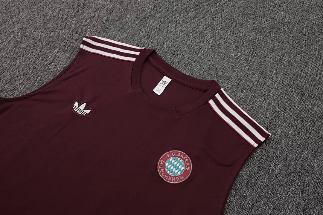 Completino Canottiera Bayern Munich Icons 25/26 Uomo | Kit Allenamento - CalcioVivo