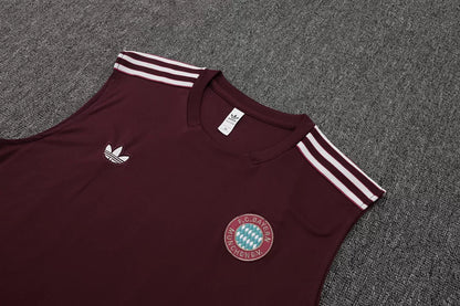 Completino Canottiera Bayern Munich Icons 25/26 Uomo | Kit Allenamento - CalcioVivo