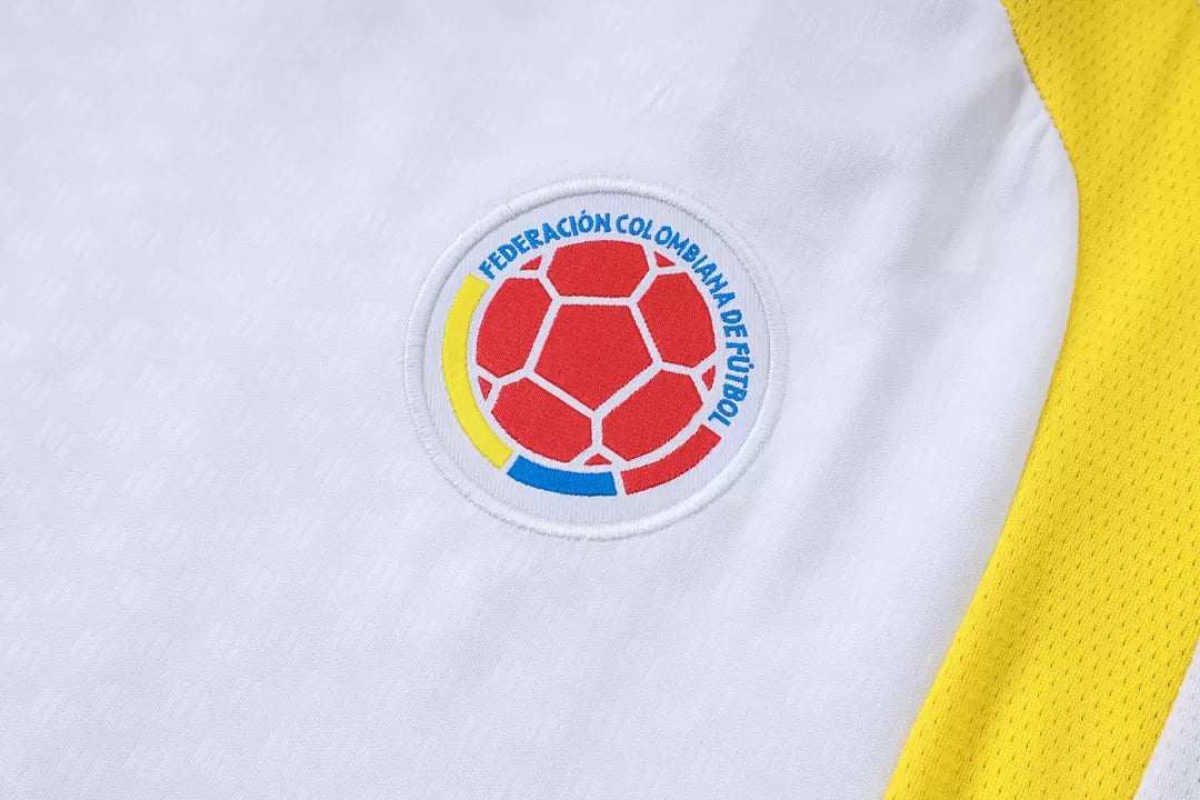 Completino Canottiera Colombia 26/27 Uomo Bianco | Kit Allenamento - CalcioVivo