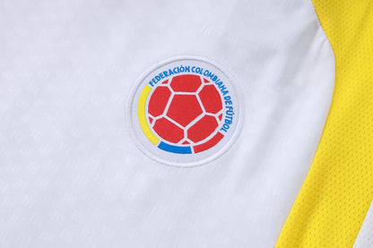 Completino Canottiera Colombia 26/27 Uomo Bianco | Kit Allenamento - CalcioVivo
