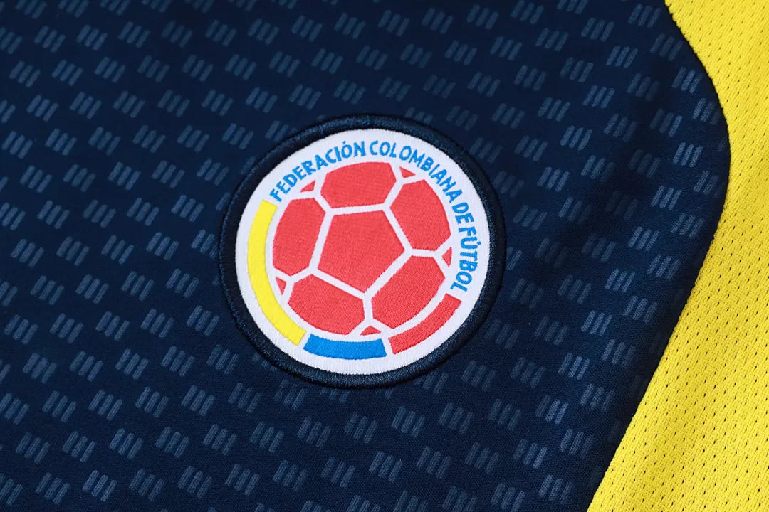 Completino Canottiera Colombia 26/27 Uomo Blu Navy | Kit Allenamento - CalcioVivo
