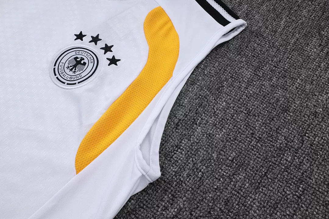 Completino Canottiera Germania 26/27 Uomo Bianco | Kit Allenamento - CalcioVivo