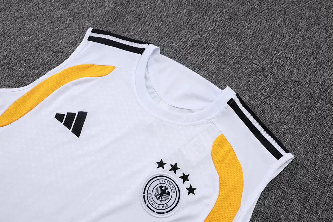 Completino Canottiera Germania 26/27 Uomo Bianco | Kit Allenamento - CalcioVivo