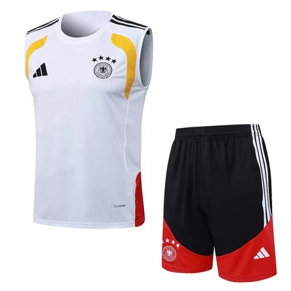 Completino Canottiera Germania 26/27 Uomo Bianco | Kit Allenamento - CalcioVivo