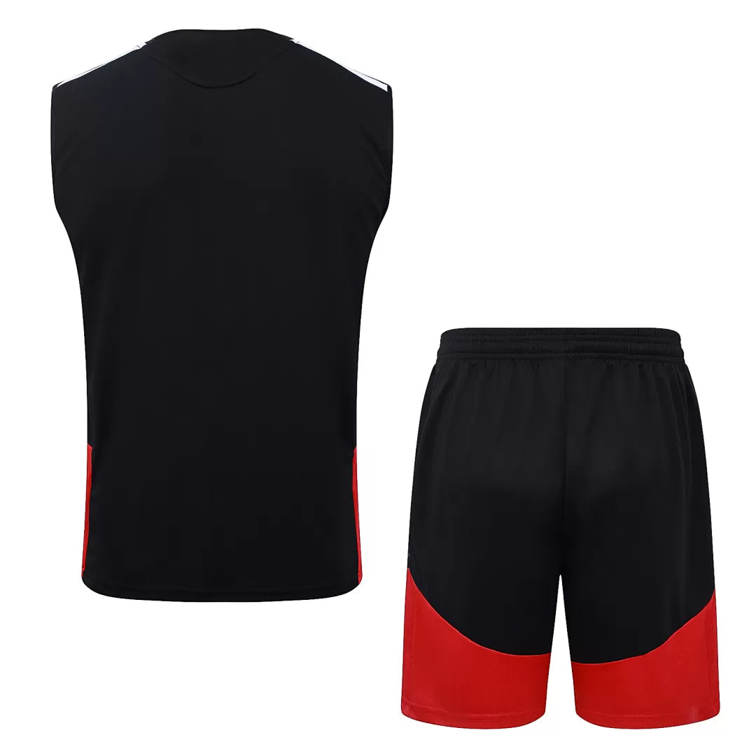 Completino Canottiera Germania 26/27 Uomo Nero | Kit Allenamento - CalcioVivo