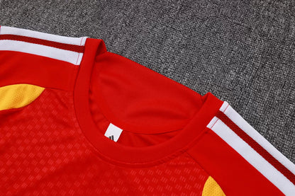 Completino Canottiera Germania 26/27 Uomo Rosso | Kit Allenamento - CalcioVivo