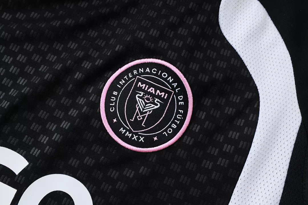 Completino Canottiera Inter Miami 26/27 Uomo Nero | Kit Allenamento - CalcioVivo