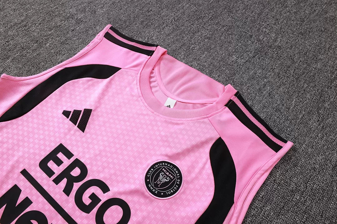 Completino Canottiera Inter Miami 26/27 Uomo Rosa | Kit Allenamento - CalcioVivo